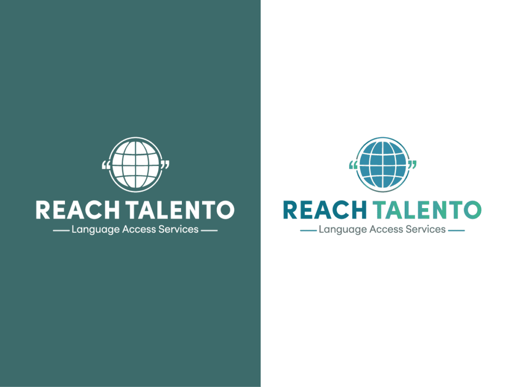 Brand identity design for Reach Talento – branding project Milwaukee